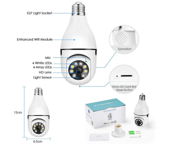 CÁMARA 360° FULL HD WI-FI | ENVIO GRATIS!